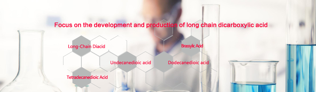 Undecanedioic acid, Dodecanedioic acid, Tridecanedioic acid, Brassylic acid, Tetradecanedioic acid